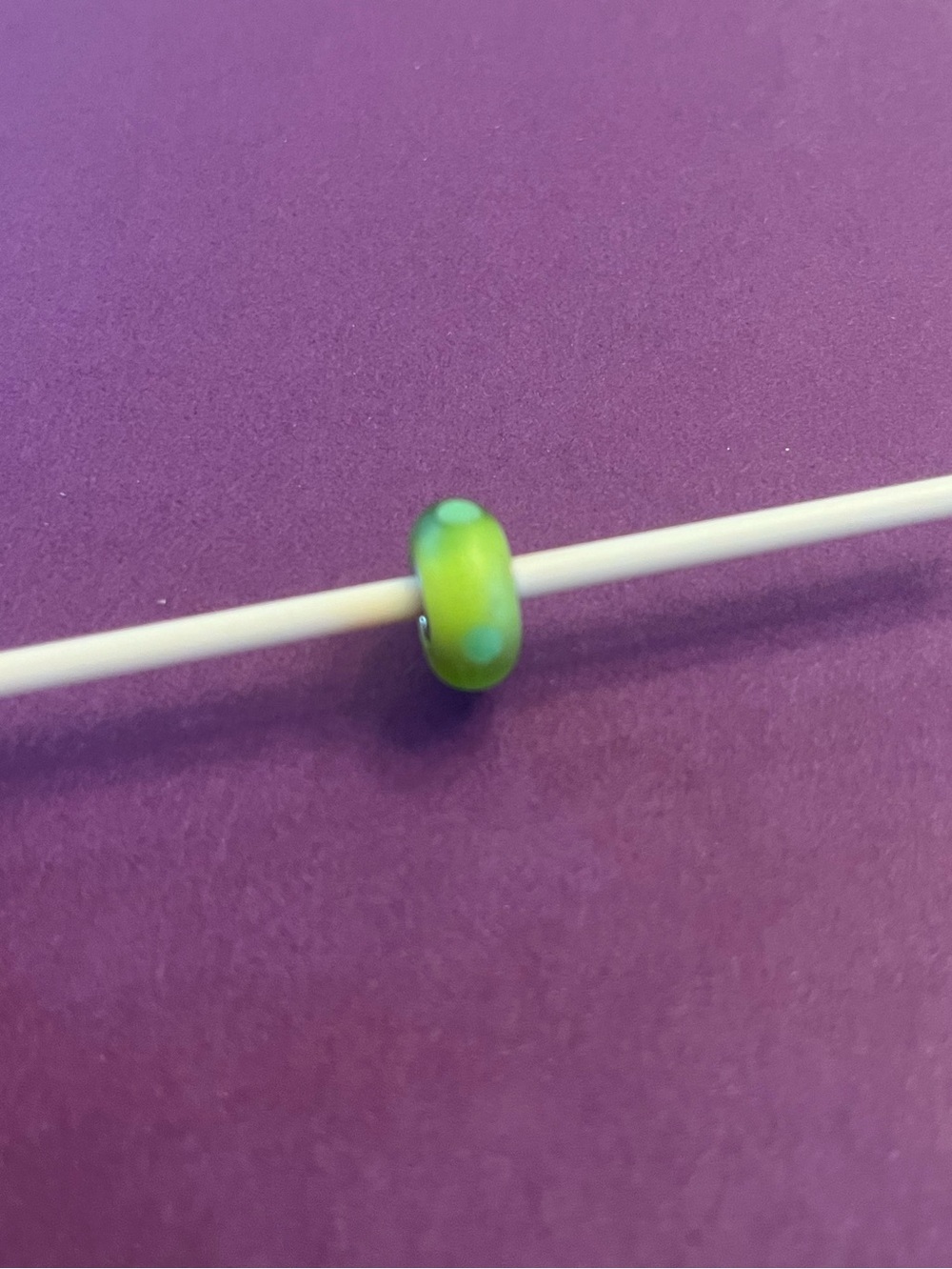 Trollbeads Green Sand Bead - Picture 2 of 11